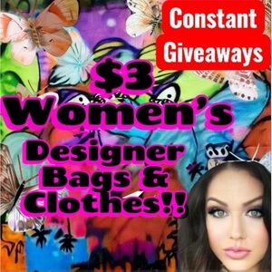 12 NEW PALLETS OF BAGS AND CLOTHES SHOW LISTING!!!